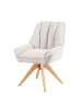 DUBI Möbel 2er-Set: Drehstuhl Mika-Lio in Creme - (B)60 x (H)88 x  (T)68 cm