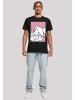 F4NT4STIC T-Shirt Looney Tunes Bugs Bunny Adore in schwarz