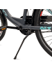 S'COOL Kinderfahrrad - chiX 24 Zoll 3-Gang | ab 8 Jahre - Dark Grey/Aqua