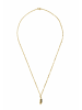 Gemshine Kette mit Anhänger BALLETT in gold coloured