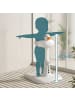 relaxdays Baby-Duschständer in Grau/ Weiß – 45-67 cm