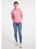 myMo Damen Strickpullover in Pink