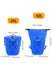 Rockbros 30140022004 Fahrradtasche 25-32L wasserdicht