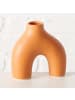 Boltze Vasenset METTY, handgefertigt, 3er-Set in Braun, (B) 3,5 x (H) 10 x (L) 10 cm