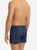 Hanro Boxer Cotton Sporty in blue diamonds