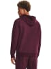 Under Armour Hoodie "UA Essential Fleece Hoodie" in Rot