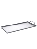 GAUMENKICK Grillwanne Edelstahl in silber - 39,5x19cm