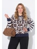 MIAMODA Strickjacke in helles champagner