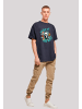 F4NT4STIC Oversize T-Shirt Heroes of Childhood Tao Tao Child Of The Wild in marineblau
