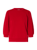 SELECTED FEMME Bluse locker geschnitten Rundhalsausschnitt in Rot