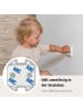 Reer [10er Pack] Steckdosenschutz klebbar Transparent in Transparent ab 0 Monate