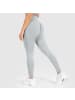 SMILODOX Leggings Amaze Scrunch Pro in Grau Melange