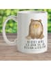 Mr. & Mrs. Panda Kindertasse Bär sitzend mit Spruch in Weiß
