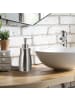 relaxdays 2 x Seifenspender in Silber - 400 ml
