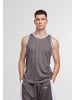 DEF DEF Tank-Tops in steel gray/white