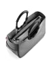 Reisenthel loopshopper M / Shopper 40 cm (summerstripes coffee) in frame twist silver
