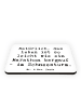 Mr. & Mrs. Panda Kühlschrank Magnet Spruch Leichtigkeit im Leben... in Weiß