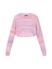 myMo Women Sweater in lilac multicolor