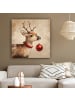 OnlyWow Leinwand Bilder Hellbraun