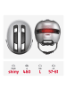 ABUS Fahrradhelm HUD-Y ACE in gleam silver