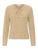 SAINT TROPEZ Strickpullover AamiSZ Fitted in Oxford Tan