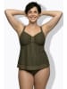 Ulla Popken Soft-BH in dunkel khaki