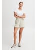 Oxmo Sweatshorts OXFrinkaSH in Beige