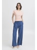 Fransa FRCANO TEE 1 relaxed fit in rose smoke mix