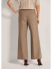 MADELEINE Weite Bügelfalten-Hose, 7/8-Länge in caramel / melange