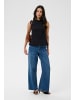Kaffe Ärmellose Bluse KAbethany Tight fit in Black Deep