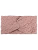 styleBREAKER Strick Stirnband in Altrose