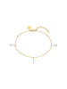PURELEI Fußkette Pearl Drop Gold