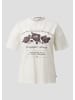 QS T-Shirt in 02D0_ecru