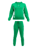 Tom Barron Freizeitanzug Tom Barron Line Pattern Sweatshirt Hoddie And Pant Set in grün