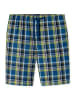 Schiesser Pyjamahose Mix Relax in oliv, blau