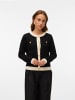 Vero Moda Strickjacke in Black