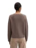 Marc O'Polo Seamless-Pullover loose in Chalky Brown