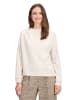 CARTOON Sweatshirt mit Kragen in Middle Cream Melange