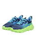 Geox Sneaker in Blau/Lime
