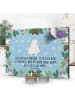 Mr. & Mrs. Panda Adventskalender Eisbär Umarmen mit Spruch in Eisblau