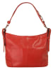 Samantha Look Umhängetasche echt Leder in rot