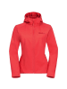 Jack Wolfskin Funktionsjacke BORNBERG HOODY W in Rot