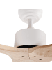 Beliani 2-tlg Deckenventilator ohne Beleuchtung ARANI in Braun/Weiß