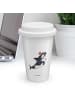 Mr. & Mrs. Panda Kaffeebecher To Go Orca Zylinder ohne Spruch in Weiß