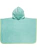 Erwin Müller Frottier Kinder-Poncho mit Kapuze Lama in mint