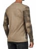 Rusty Neal Printed Washed Longsleeve in Khaki