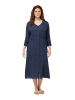 Ulla Popken Midikleid in tintenblau