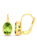 Rafaela Donata Ohrhänger aus Sterling Silber mit Peridot in gelbgold