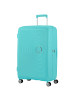 American Tourister Soundbox - 4-Rollen-Trolley L 77 cm erw. in poolside blue