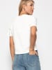 SASSYCLASSY T-Shirt mit Sardinia Print in Offwhite